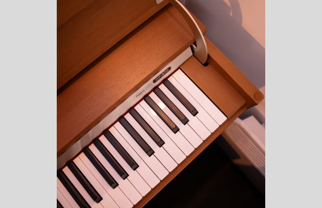 Used Roland DP970 Satin Teak Digital Piano Complete Package (SN:ZV23091) - Image 8